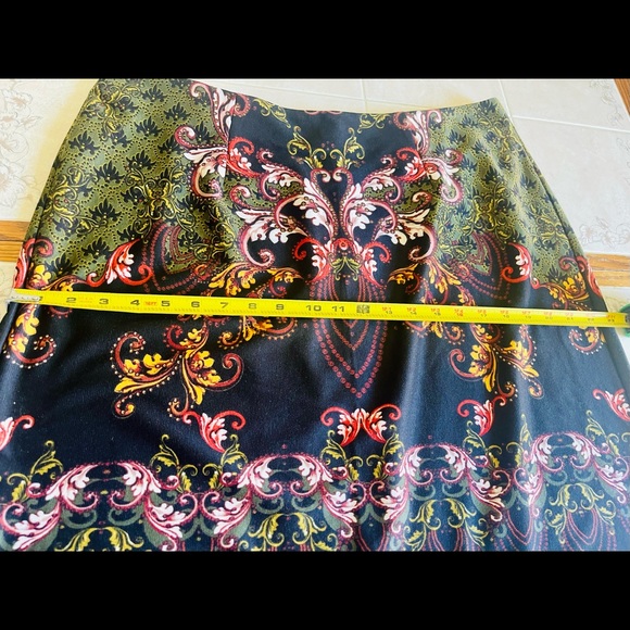 Colorful Straight Skirt Cato Size 18W NWT - Picture 7 of 7